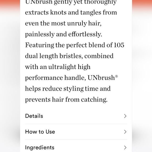 FHI Heat Unbrush Detangling Vented Hair Brush - Picture 11 of 13